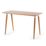 Reya™ Tapered Bamboo Leg Desk (rounded safe edges)