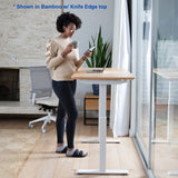 "Easy-Assembly" Height-Adjustable Desk