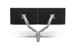 Proper-Height Dual Monitor Ergonomic Arm