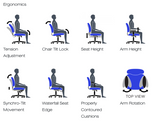 Modern Contemporary Upscale Desk Chair