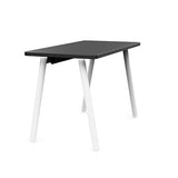 Reya™ White Metal Leg Desk (rounded safe edges)