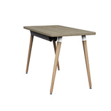 Reya™ Tapered Bamboo Leg Desk (rounded safe edges)