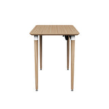Reya™ Tapered Bamboo Leg Desk (rounded safe edges)