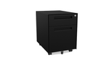 Mobile 2-Drawer Storage Pedestal w/ locking wheels