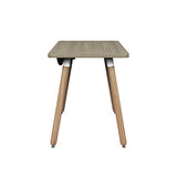 Reya™ Non-Tapered Bamboo Leg Desk (rounded safe edges)