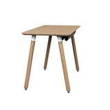 Reya™ Non-Tapered Bamboo Leg Desk (rounded safe edges)