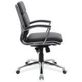 Merak® Chrome MidBack Desk Chair
