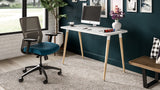Reya™ Tapered Bamboo Leg Desk (rounded safe edges)