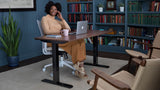 "Easy-Assembly" Height-Adjustable Desk
