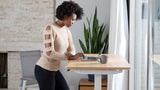 "Easy-Assembly" Height-Adjustable Desk