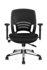 MidBack Synchro-Tilt Mesh back Desk Chair
